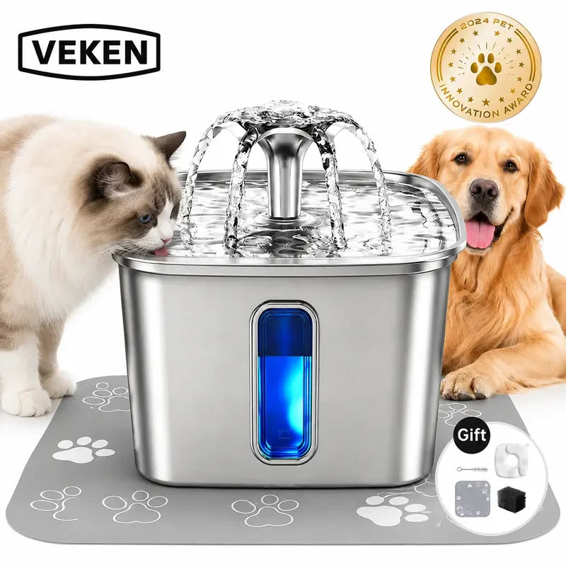 Veken Automatic Pet Water Fountain