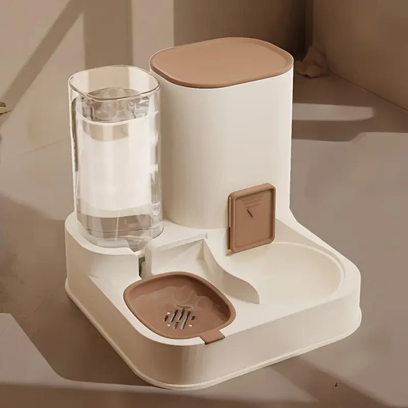 Automatic Pet Feeding and Water Dispenser