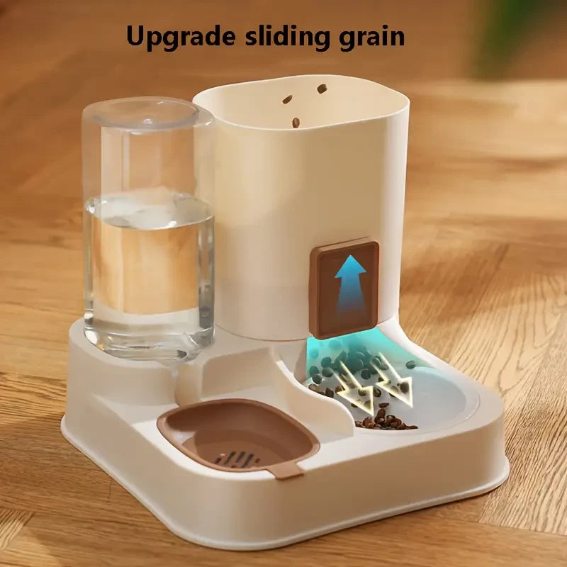 Automatic Pet Feeding and Water Dispenser