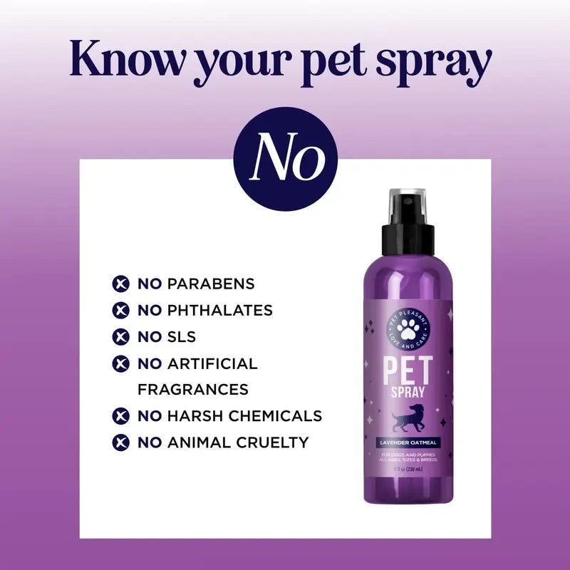 Lavender Pet Grooming Spray