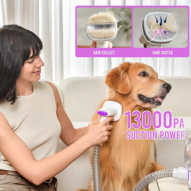 Geoorood Pet Grooming Vacuum Kit