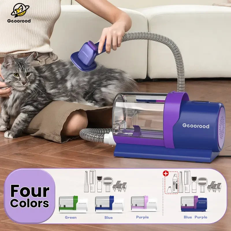 Geoorood Pet Grooming Vacuum Kit