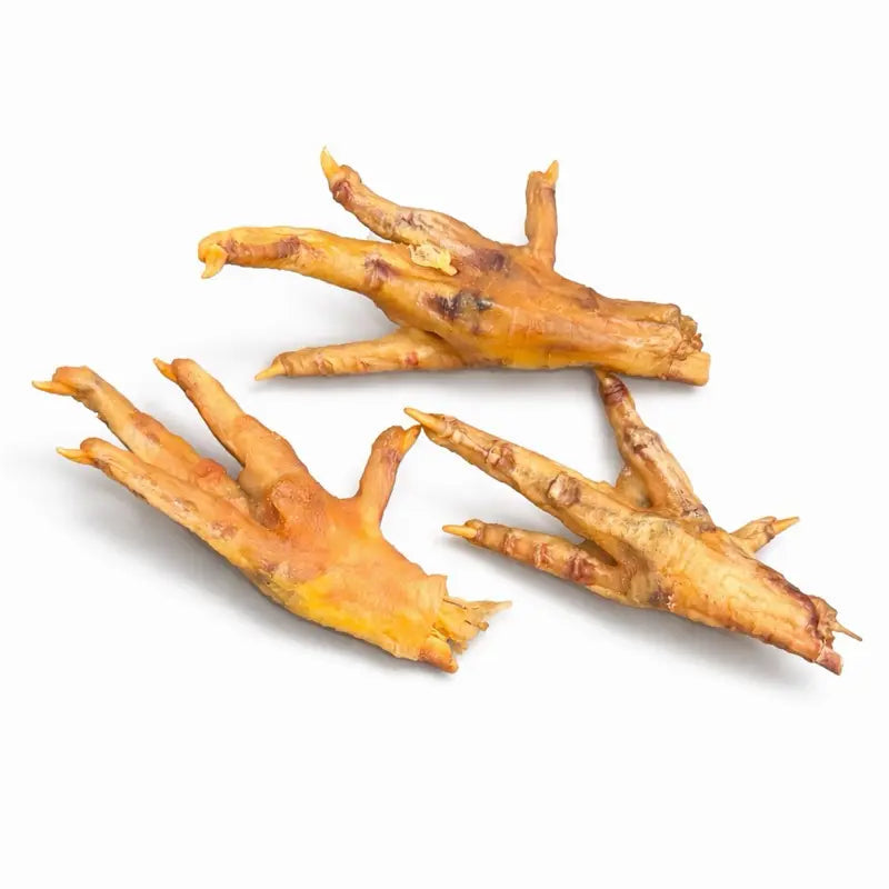 Petovia Premium USA Chicken Feet Dog Treats (30-Pack)