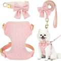 Small Dog Collar Harness And Leash Set Dog 